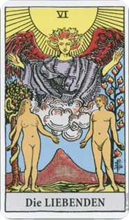 Tarot-Karten-Die-Liebenden